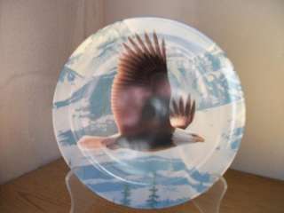 The Bald Eagle, collector plate  