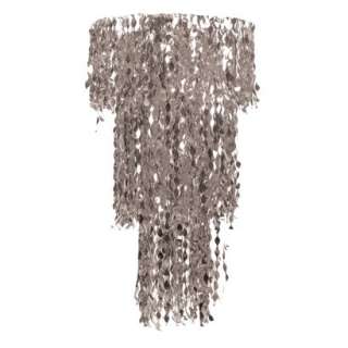 Decorative Fringe Chandelier   Silver.Opens in a new window