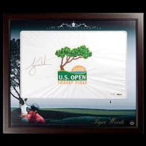   US Open Flag LE 500 UDA   Autographed Pin Flags