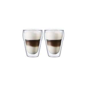  Bodum PILATUS Double Wall Thermo Glasses 11 Ounce Set of 2 