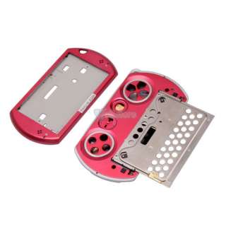 Red Full Housing Cover Shell Case FOR SONY PSP GO NEW  