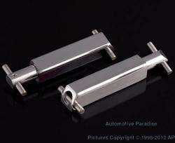 Chrome Billet Springs for Hood Latches for HUMMER H2 and SUT