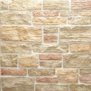   Stone Windswept Edge Stone Flat Tile, Amber Sun (Special Order) Home