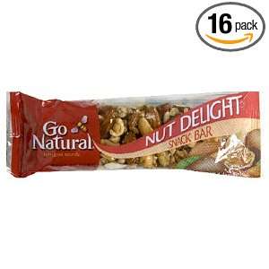 Go Natural Nut Delight Bar, 1.4 Ounce Unit (Pack of 16)  