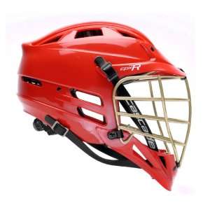 Cascade CPXR Gold Titanium Red Lacrosse Helmets  Sports 