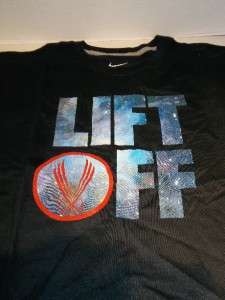  Lift Off Galaxy T Shirt L Kobe Lebron Big Bang KD All Star Foamposite