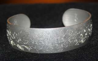 Larkspur Leonard Pewter Bolivia Bracelet   Estate  