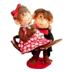  Annalee Doll Valentines Monkeying Around Couple 6 