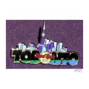 Hard Rock Cafe Pin 13988 Toronto with Outline and CN Tower