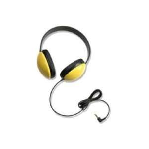   Califone 2800 YL Listening First Stereo Headphones Yellow Electronics