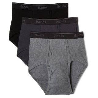 Hanes Classics Mens 3 Pack Full Rise Brief by Hanes