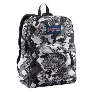  JanSport Classic SuperBreak Backpack White/Black Class 