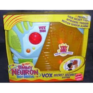    Jimmy Neutron VOX SECRET SECURITY SYSTEM 2001 Toys & Games