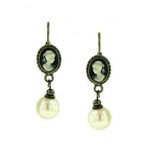  Kimberlys Cameos Pearl Drop Earrings Jewelry