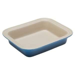 Le Creuset Stoneware 8 1/2 by 10 3/4 Inch Deep Dish Baker, Marseille