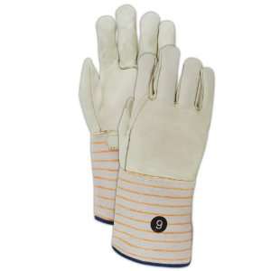 Magid DuraMaster T6570GRH Leather Glove, Gauntlet Cuff, Size 10 (Pack 