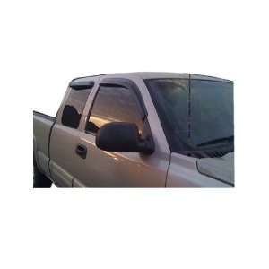Chevy Silverado Extended Cab Vent Window Shades Visors Rain Guards 