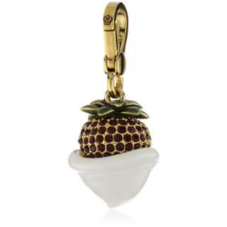 Juicy Couture Charms Gold Tone Starberry & Cream Charm   designer 
