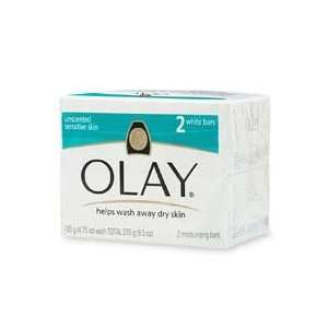 Olay Bath Bar for Sensitive Skin, Unscented, 4.75 Ounce (2 