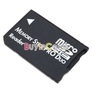 New Micro SD SDHC TF to Memory Stick MS Pro Duo Reader PSP Adapter 