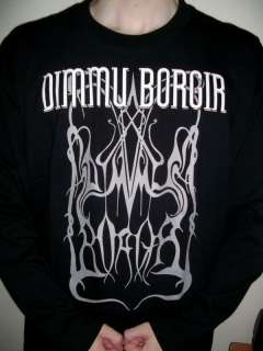 Dimmu Borgir Metal Band long sleeve T Shirt Size XL new  