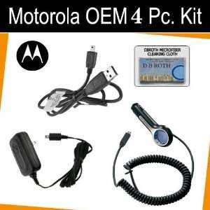  Cable For Motorola i410 Includes DBRoth Microfiber Cloth Electronics