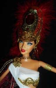   Goddess Minerva ~ Wisdom,medicine,poetry ~OOAK Barbie doll athena