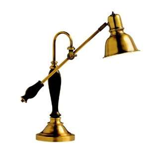  Kichler   70383 Desk Lamp 1 Light Portable   Antique Brass 