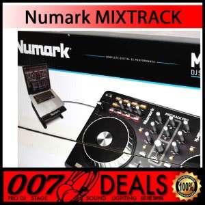 NUMARK MIXTRACK DJ MIDI CONTROL W/TRAK?TOR LE SOFTWARE  