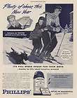 1948 AD Phillips Milk of Magnesia ski  Cyman Anderson a