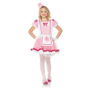 Girls Costume, 2pc. Pretty Pink, Cupcake,includes Ribbon Trimmed Apron 