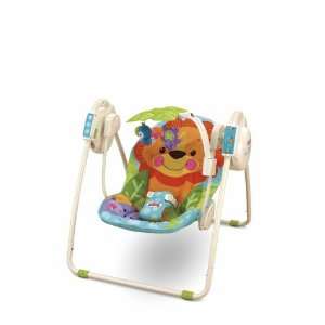   Fisher Price Precious Planet Blue Sky Open Top Take Along Swing Baby