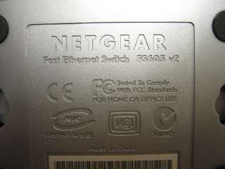Netgear FS605 v3 Fast Ethernet Switch 5 Port  