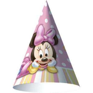 Disney Babies MINNIE 1st Birthday Favor HATS x24 Mouse Supplies Baby 
