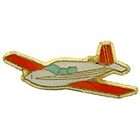 Piper Mooney Airplane Jet 1.5 in Collectible Lapel Pin