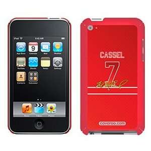  Matt Cassel Color Jersey on iPod Touch 4G XGear Shell Case 