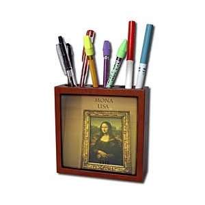  Florene Italy   Mona Lisa   Tile Pen Holders 5 inch tile pen 