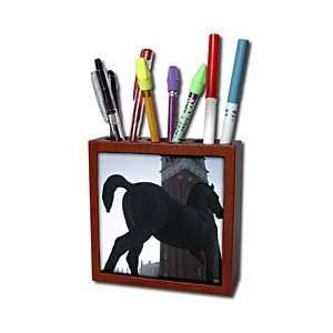   Italy   Tile Pen Holders 5 inch tile pen holder