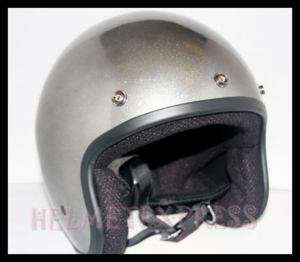 Motorcycle Harley Vespa Helmet Glitter Metal Flake NEW  