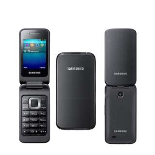 NEW SAMSUNG C3520 BLACK UNLOCKED QUADBAND GSM FLIP CELL PHONE  