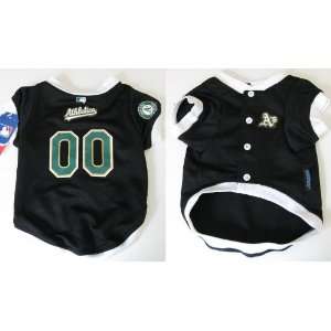  Oakland Athletics As Pet Dog Baseball Jersey SMALL