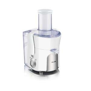  Philips 550W 1.5Lt Whole Fruit Juicer White & Silver 