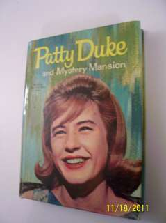   Whitman TV Adventure 1964 Patty Duke and Mystery Mansion Book  