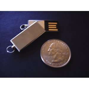  32GB Mini Metallic USB 2.0 Flash Drive Electronics