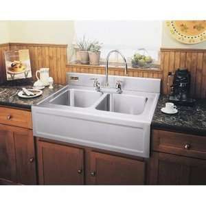  ELKAY DOUBLE BOWL FARM SINK ( NO ETC Appliances