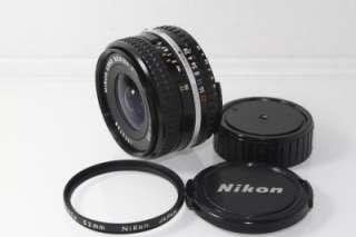 Mint Nikon 28mm 12.8 AiS Prime lens FM2 FE2 F5 D300 D2 D7000  