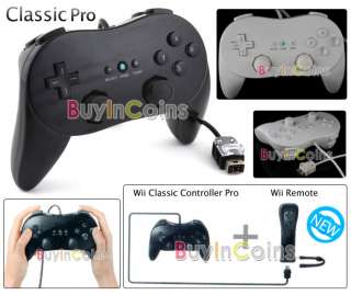 New Classic Pro Controller for Nintendo Wii Remote Game  