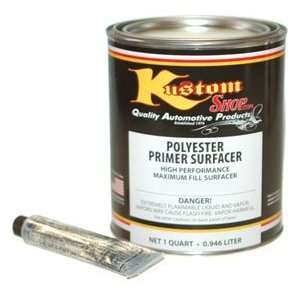  Kustom Shop KPP107 QT Polyester Primer Surfacer Buff Quart 