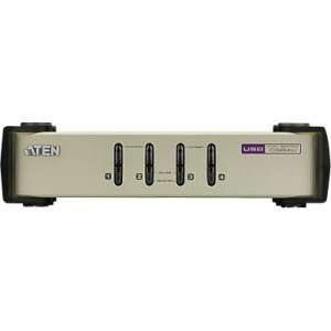  KVM Switch. 4PORT PS2 USB CS84U KVM SWITCH W/ 4 6 FT USB CABLES KVM 