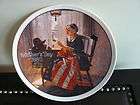 NEW NORMAN ROCKWELL Memories COLLECTOR PLATE 1986 NIB items in Purple 